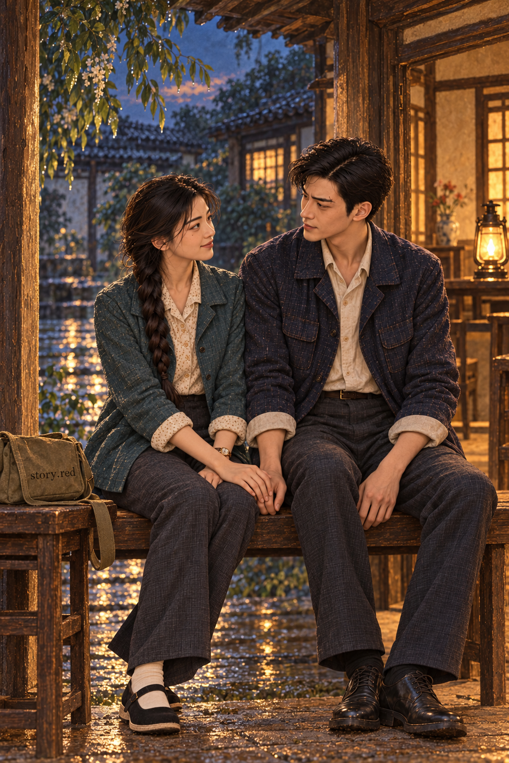 ใต้ชายคาบ้านแม่ เยว่ชิงเลือกจับมือจิ้งโจวหลังทั้งสองพูดความรู้สึกตรงกัน